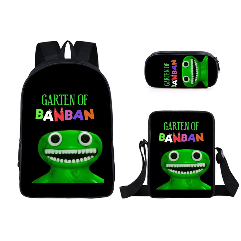 Garten of Banban Kids Backpack Mochila Para Crianças Do Ensino