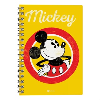 Caderno Universitario Mickey 10 Materia Culturama 160 Folhas