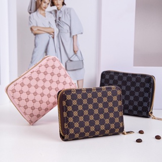 2023 Nova bolsa Estilo Moda Tendência Impressão de Tendência Multi-Cartão Troca de Ranhuras Porta-cartões Feminino Embreagem Casual Porta-cartões Atacado