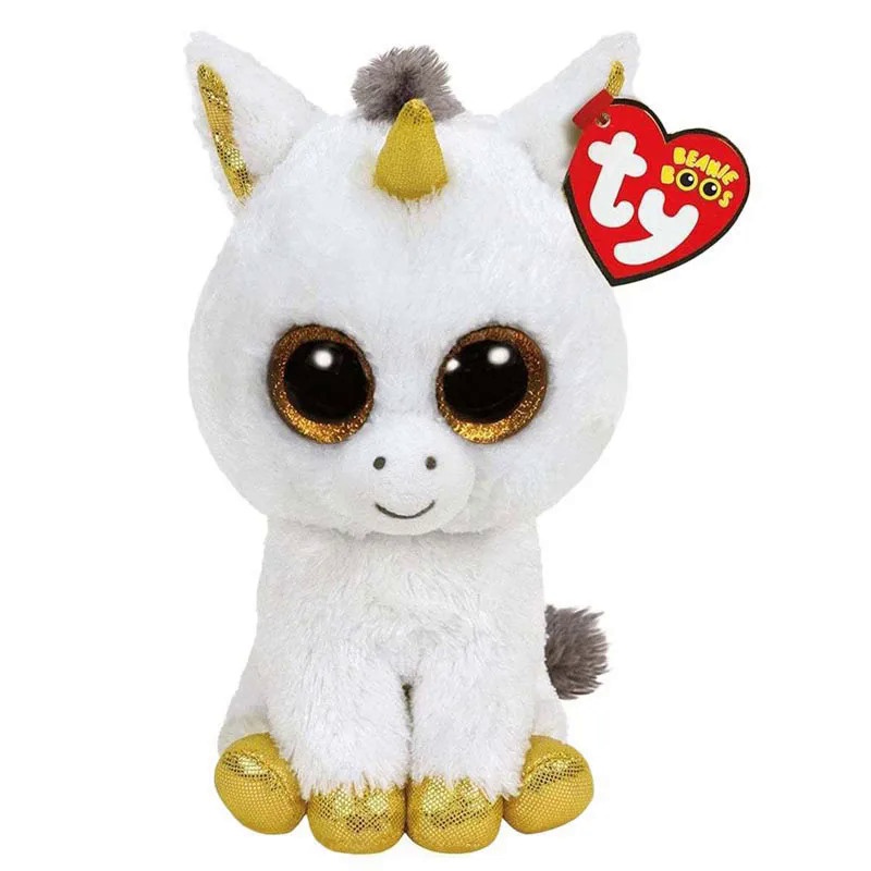 15CM Ty Beanie Glitter Big Eyes Fox Dog Sheep Koala Fish Kawaii