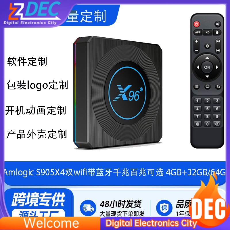 EMUELEC 4.6 AMLOGIC S905X4 - TV BOX X96 MAX ULTRA - Amlogic Devices -  EmuELEC