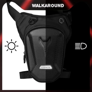 Bolsa Lateral Da Perna Motocicleta EVA Hard Shell Pacote De Cintura Do Telefone