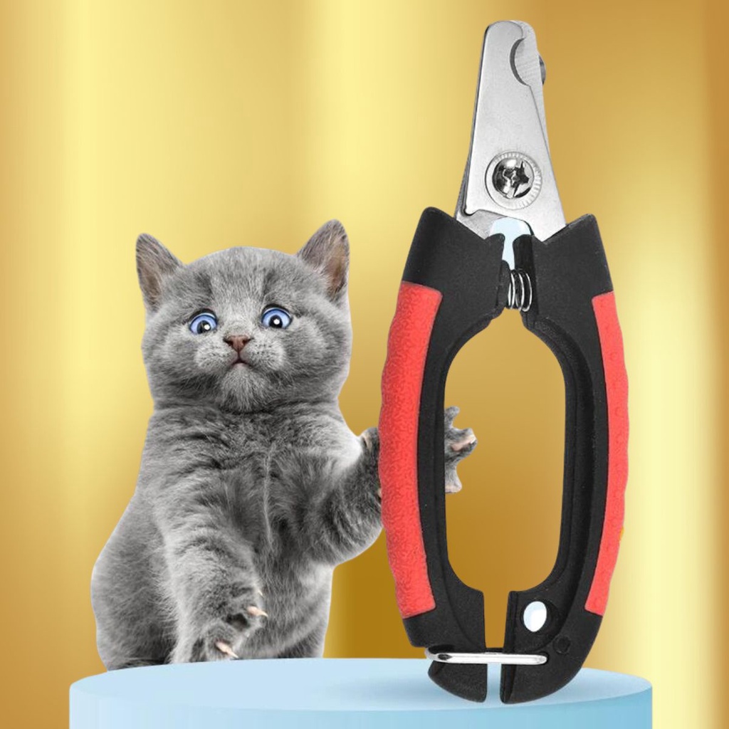 Alicate Cortador de Unha para Cachorro Gato Pet c/ Trava Colorido ...