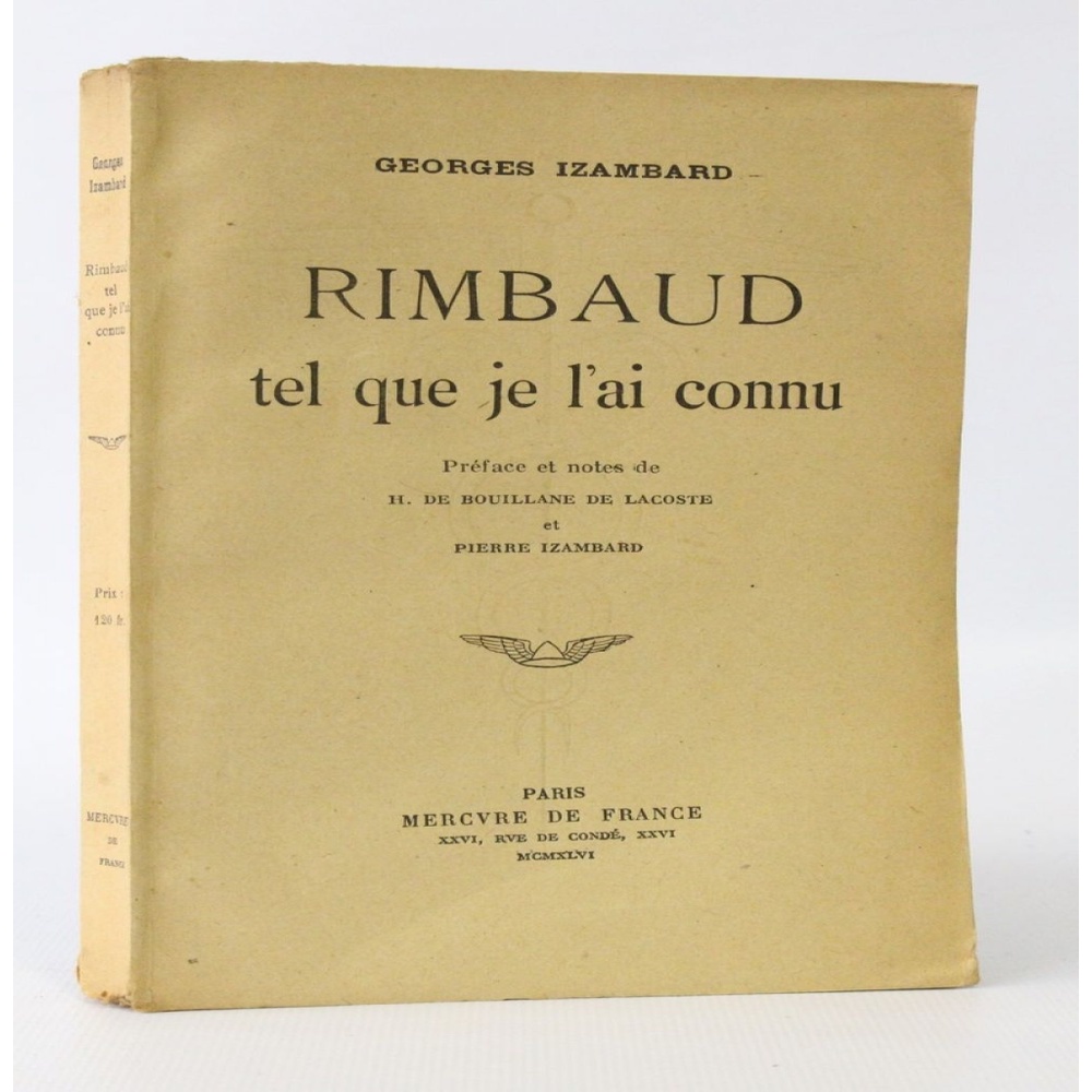 Rimbaud: Tel que je I''ai connu autor Geoges Izambard | Shopee Brasil