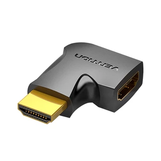 Adaptador Hdmi 90º Graus Em L Macho X Fêmea 2.0 Vention