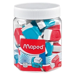 Borracha Precision Maped com Capa Plástica -Embalagem com 24 Unidades em Oferta na Shopee