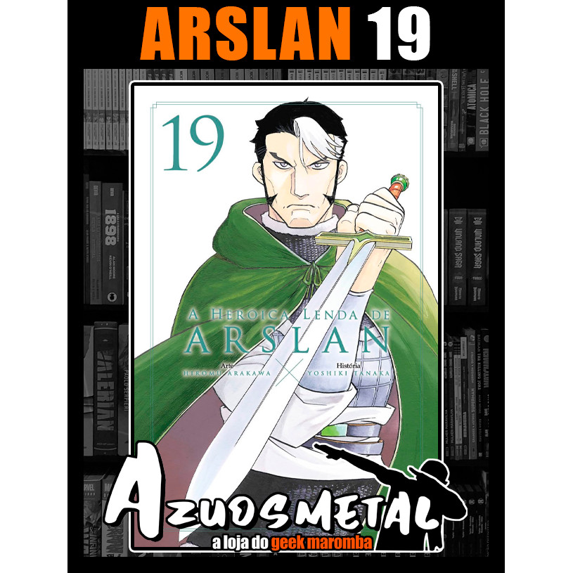 A Heróica Lenda de Arslan - Vol. 19 [Mangá: JBC] | Shopee Brasil