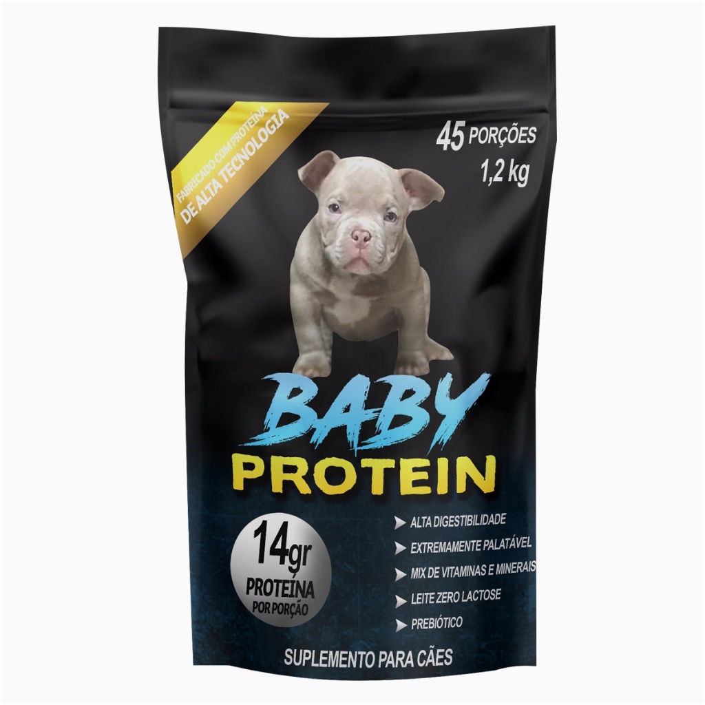 Suplemento Alimentação Canina Dog Pet Cão Cães Filhotes Até 12 Meses