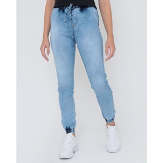 Calça Jeans Juvenil Jogger Azul