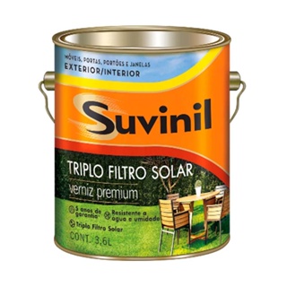 Verniz Suvinil Tripla Proteção Brilhante Natural 3,6 Litros