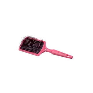 Escova De Cabelo Mq Beauty Raquete Grande Almofadada Nylon Sofisticado 05.041