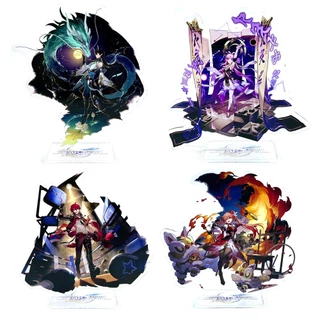 Personagens Honkai Star Rail Dan Heng Imbibitor Lunae Fu Xuan Luka Guinaifen Modelo De Suporte De Acrílico anime