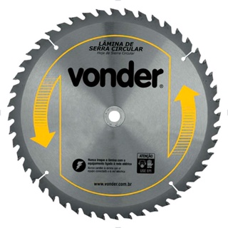 Lâmina de Serra Circular com Vídea 400x30mm 48 Dentes Vonder