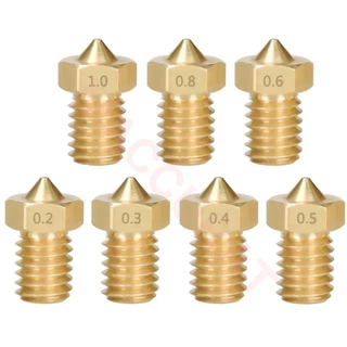 Kit 5 Un Bico V5 V6 M6 E3d Nozzle 1,75mm Impressora