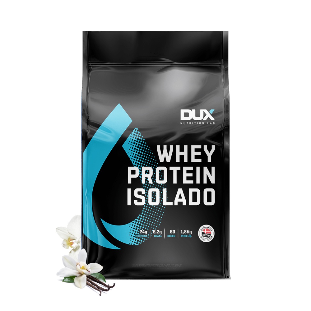 Whey Protein Isolado (1,8kg) Baunilha Dux Nutrition