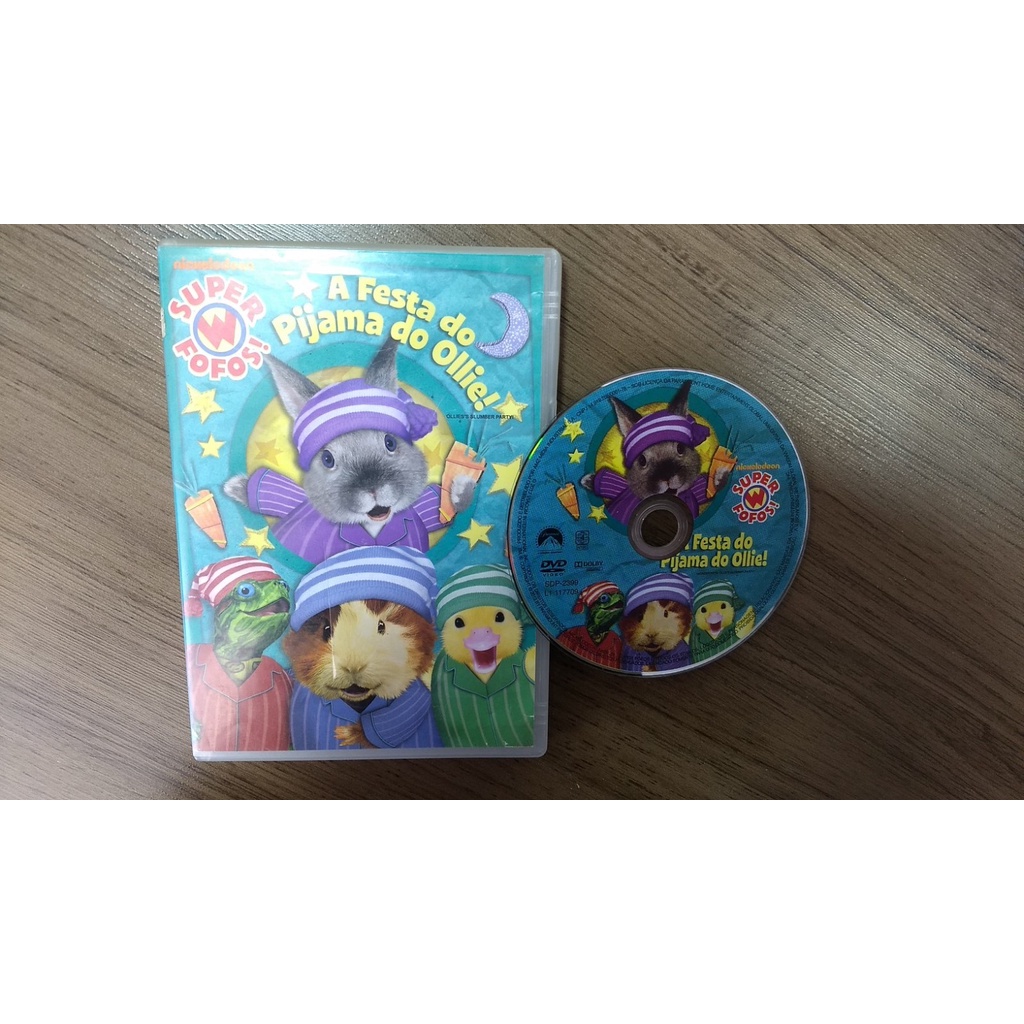 DVD A FESTA DO PIJAMA DO OLLIE ORIGINAL Shopee Brasil