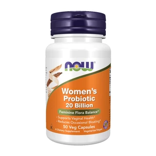 Probiótico 20Bi Mulheres Now Foods Probiotic 50Cap Importado