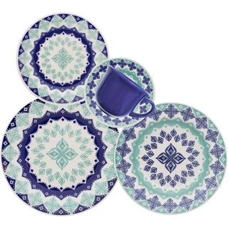 Aparelho de Jantar Oxford Cerâmica Lola 20 Pç
