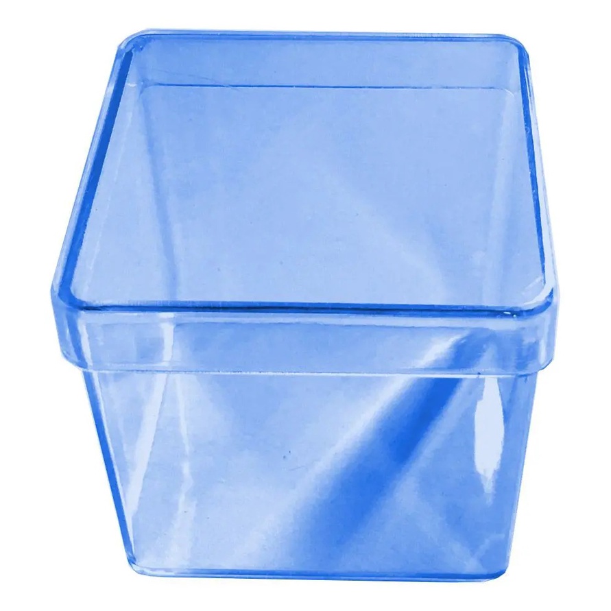 Kit 50 Caixinhas em Acrílico 5x5 Para Lembrancinha