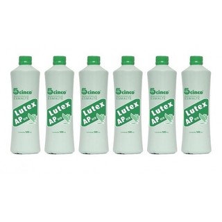 Kit Acetona Lutex com 6 unid 500 ml cada | Shopee Brasil