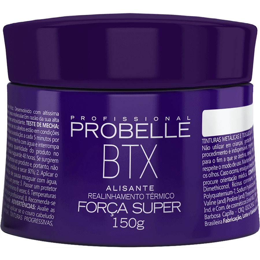 Probelle Mini Botox Capilar Força Super 150g | Shopee Brasil