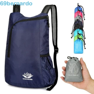 BERNARDO Mochila Exterior À Prova D'água Para Ciclismo De Nylon Esportiva Portátil Viagem Leve Ombros