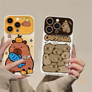 Para Redmi 13C A2 A1 Nota 12 Pro Redmi12 10 9T 12C 10C 9A 9C Nota11 11 Nota8 Nota9s POCO X5 5G X3 Caixa Da Lente Janela Do Golfinho De Água Desenho Animado TPU Tampa Telefone DGX