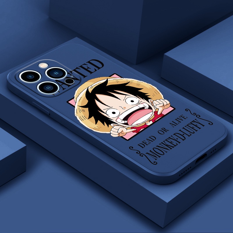 Capa De Silicone Luffy Resistente A Quedas Redmi 13 A3 13C 12 5G S2 MF001A One Piece