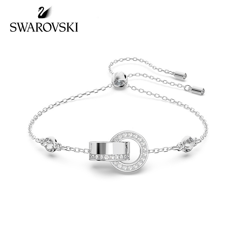 ❤Estoque pronto❤Swarovski Swarovski Hollow Bracelet Mulheres