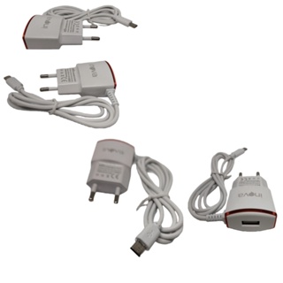 Carregadores v8 2.1 inova carregador no saquinho kit com 10 und.
