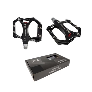 Pedal Bike Bicicleta Mpeda Mtb Rolamento Rosca Grossa Preto