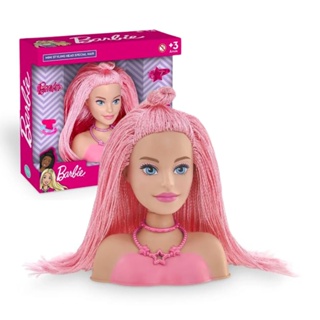 Boneca Barbie Stylist Maquiagem e Cabelo Mattel HNK95 - Star Brink  Brinquedos