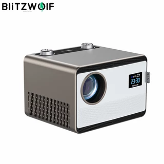 BlitzWolf ® BW-V7 Android 4K Projetor 850 ANSI Lumens Foco Automático Keystone Correção Nativa 1080P 9.0 OS Bluetooth5.0 Home Theater Filme Ao Ar Livre