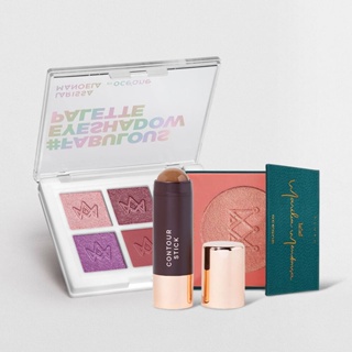 Kit Contorno em Bastão + Paleta de Sombras Fabulous + Blush Cintilante (3 Produtos)