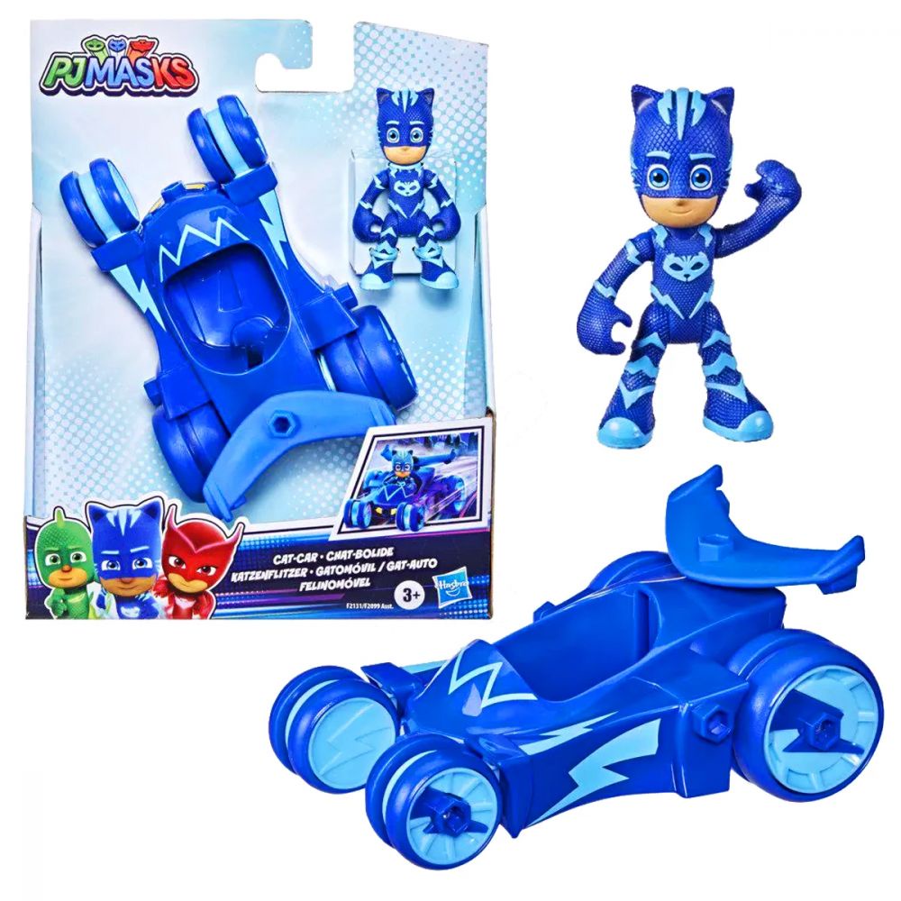 Jogo Educativo PJ MASKS Carro Transformável (Idade Mínima: 3 Anos - 30,5 x  38,1 x 8,1 cm)