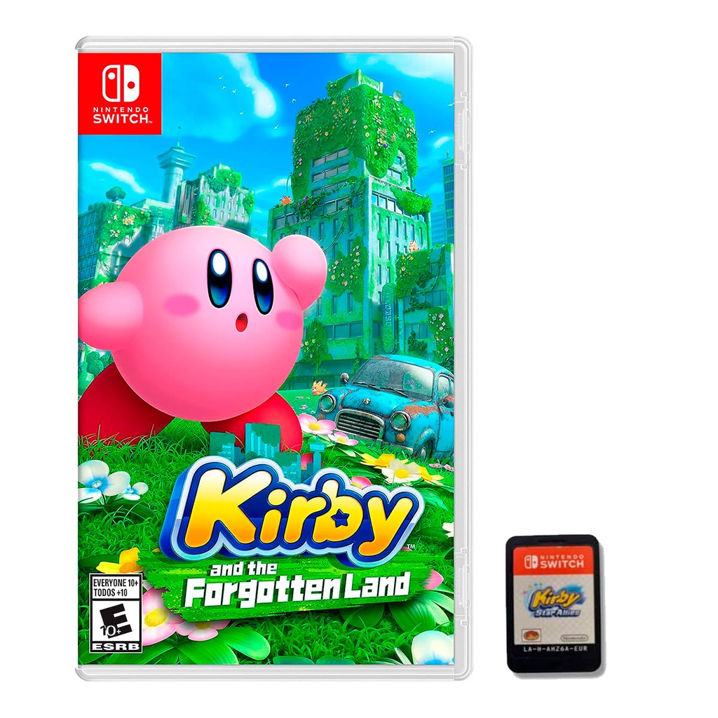 Jogo Kirby and The Forgotten Land Nintendo Switch Mídia Física