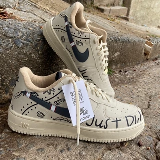 Tenis Nike Air Force 1 Just Did Lançamento 2024 Unissex Bege A pronta entrega Desconto Imperdivel Novo modelo LV/Supre Quaidade e Desconto