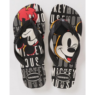 Chinelo Havaianas Feminino Mickey Disney Preto