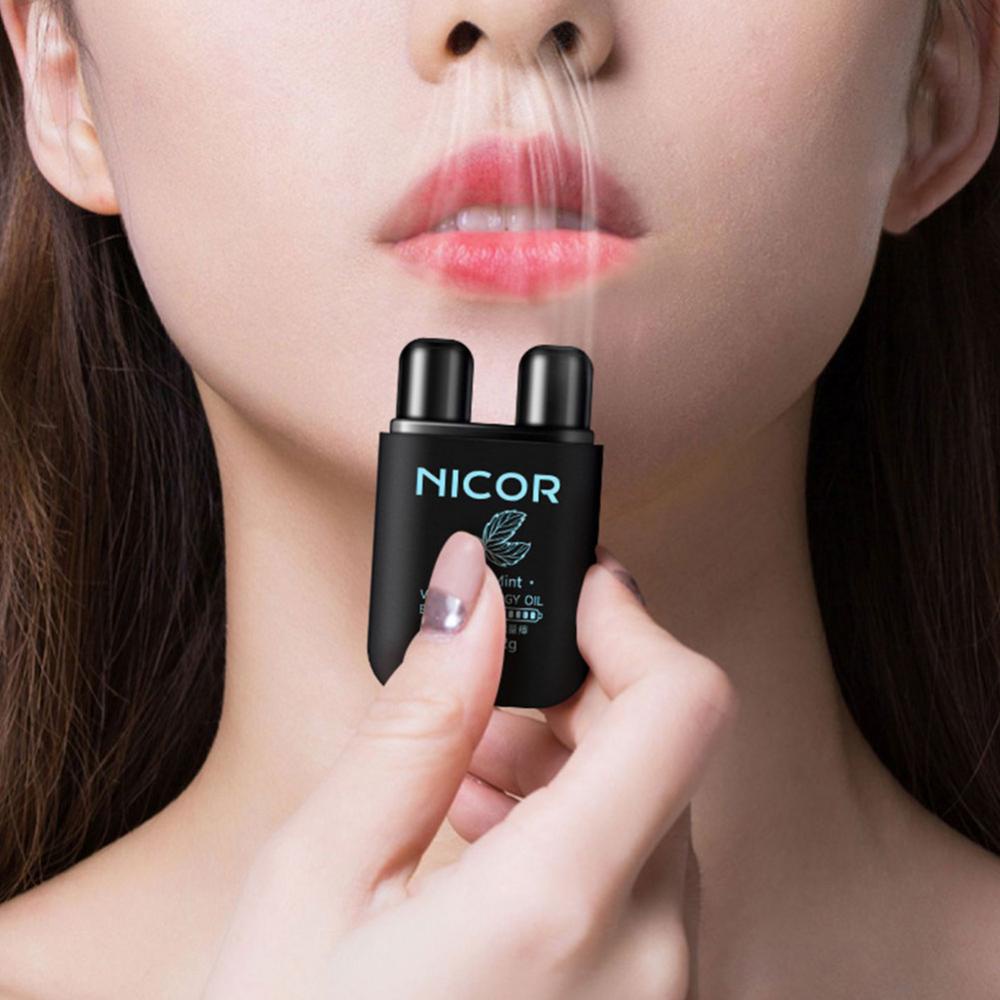Poderoso Bastão De Energia Inalador Nasal Stick Refrescante