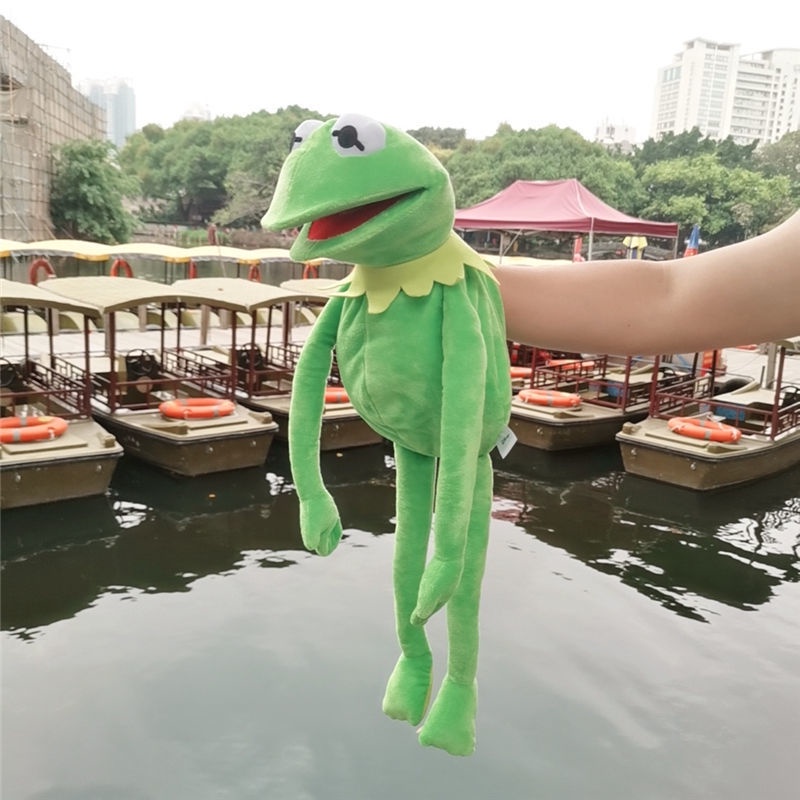 Influenciador Quack Little Frog Frog Kumite Doll Doll Doll Puppet Toy ...