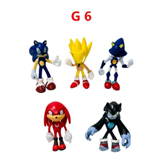 Local Ultra Baixo Custo 6/12/18 Pcs/Set Anime Sonic The Hedgehog  Personagens Figura De Ação Pvc Boom Raro Dr Beggman Shadow Boneca Modelo  Brinquedos