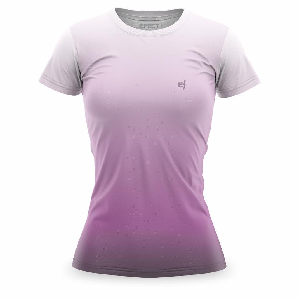 Blusa Feminina Fitness Academia Camisa Caminhada Degrade