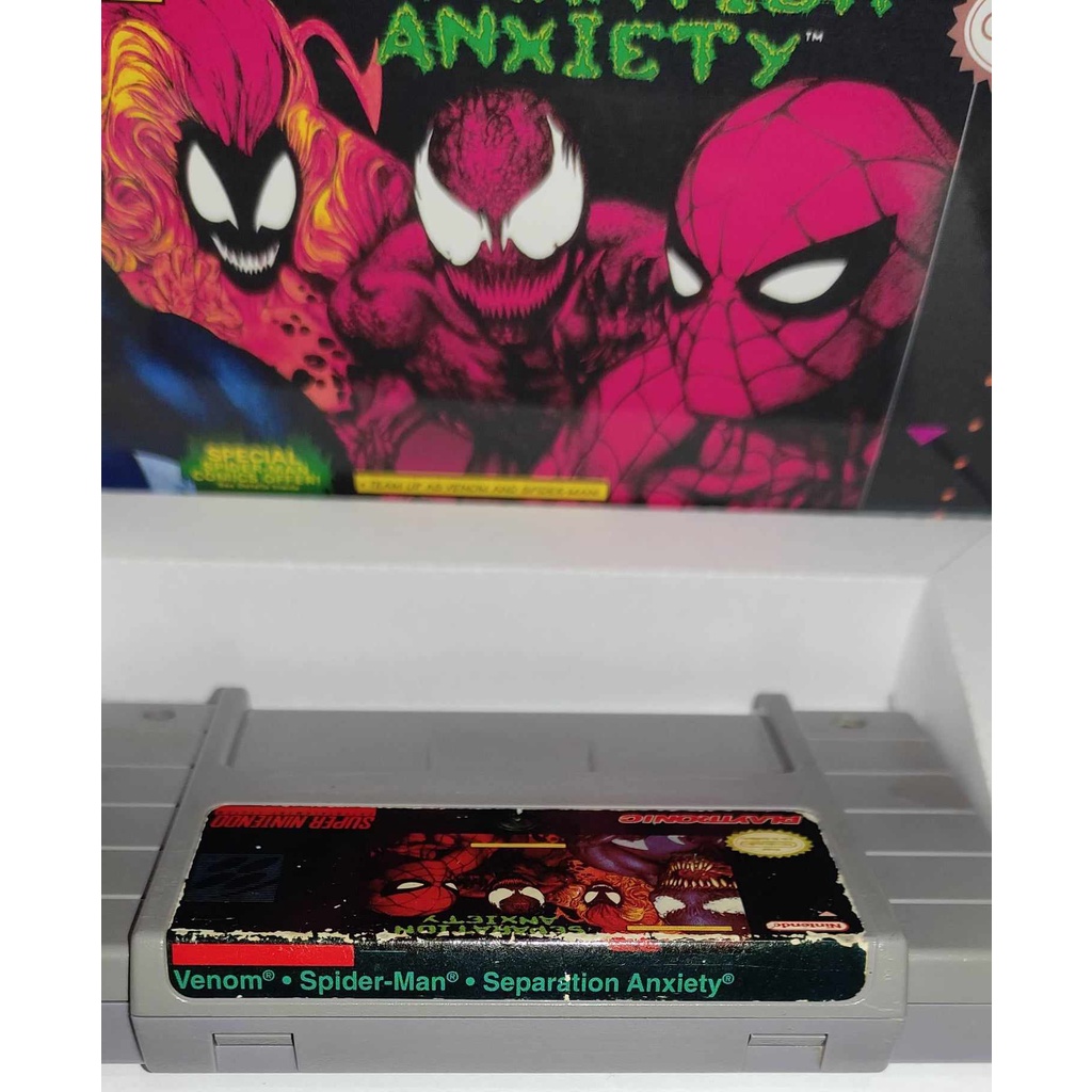 Jogo Spiderman & Venom Separation Anxiety para Super