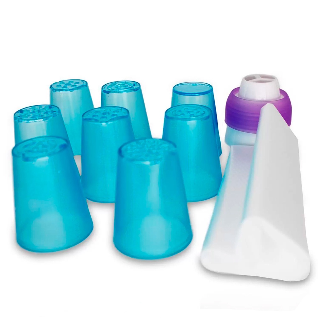 Bicos Russos de Confeitar 10 Pçs Profissional Cozinha Decora