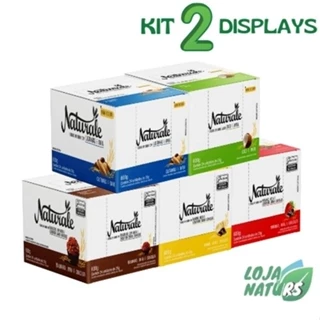 KIT 2 Display Barra de Cereal 600g c/ 24 Unidades de 25g - Naturale