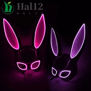 Máscara Cosplay HALB Plástica Kitsune Bunny Para Coelho A Cabeça Led Light up