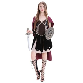 2022 novo halloween feminino medieval cosplay trajes gótico retro victoria  idade média carnaval manga longa vestido