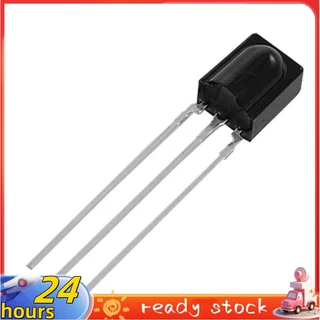 10 Pcs Distância De Recepção 15M Infravermelho VS838 Módulos Receptores IR Preto