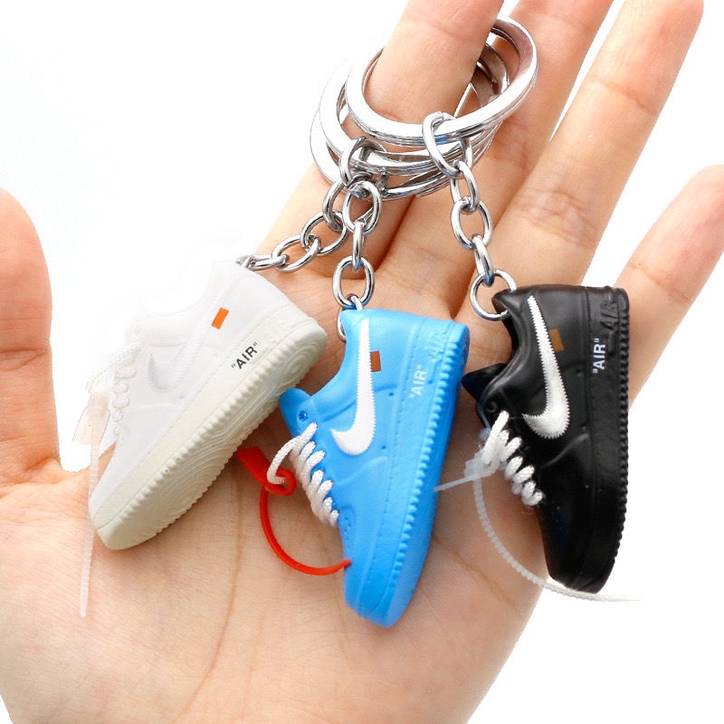 [Caixa] Novo Estilo Mini Chaveiro de Molde de Sapato, Pingente de Moda