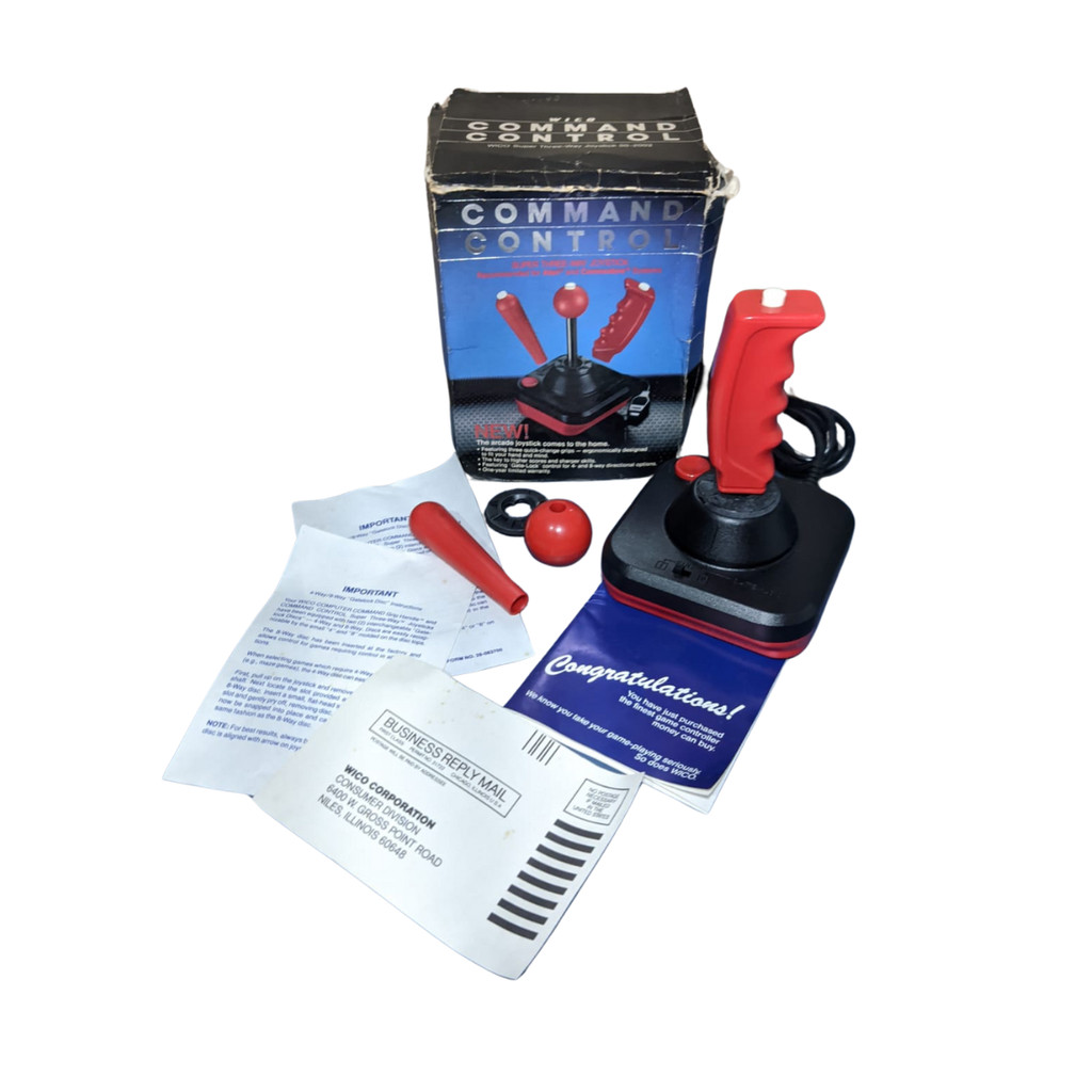 controle atari comand control wico na caixa | Shopee Brasil